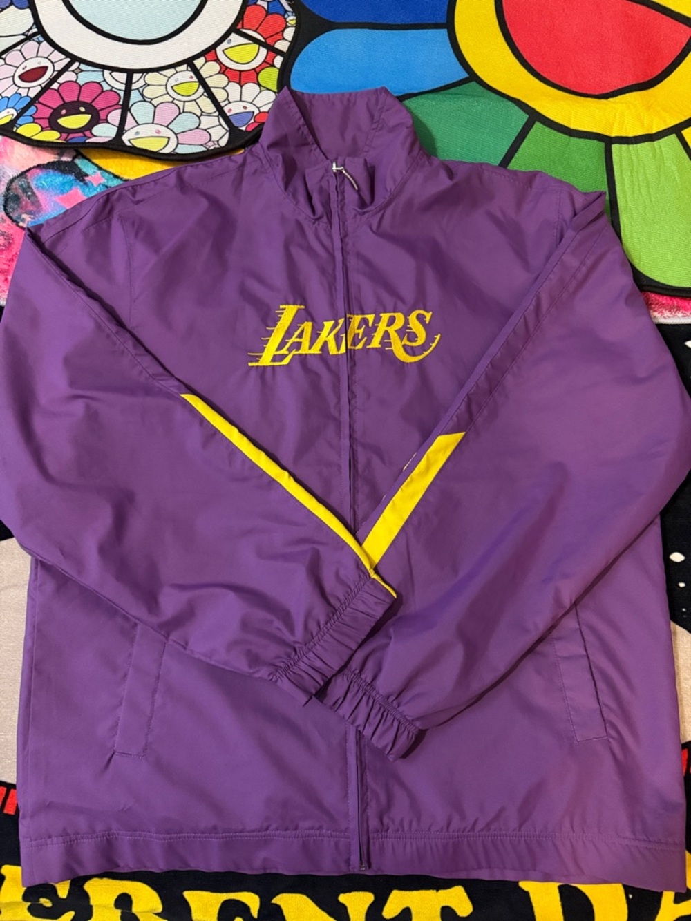 Los Angeles Lakers Purple Lightweight Jacket (pre-owned)